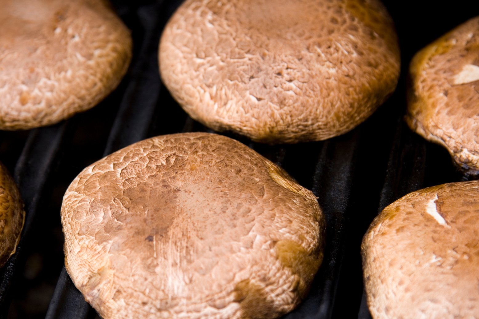 Portobello Mushrooms on the Barbecue