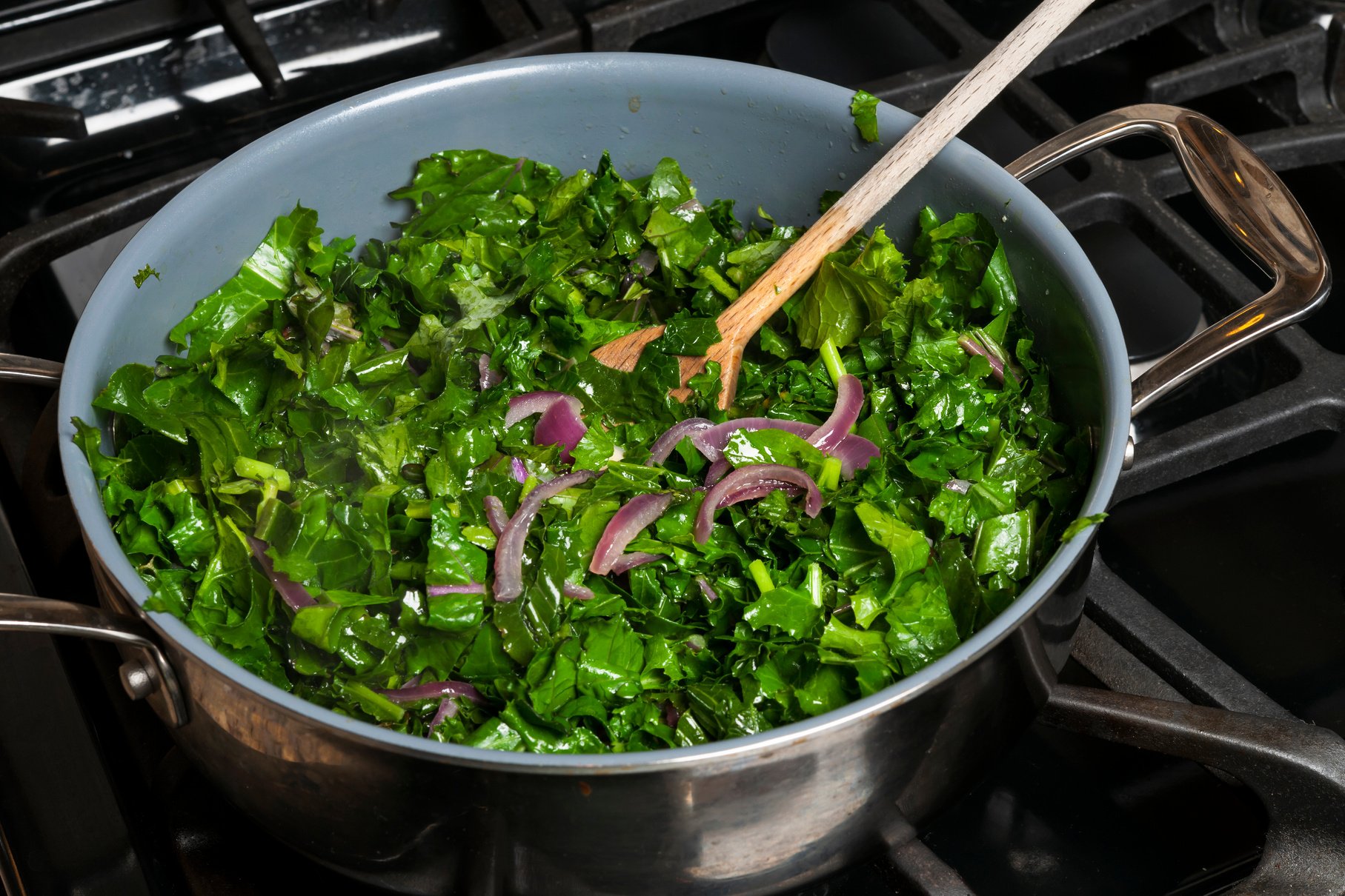 Cooking Kale