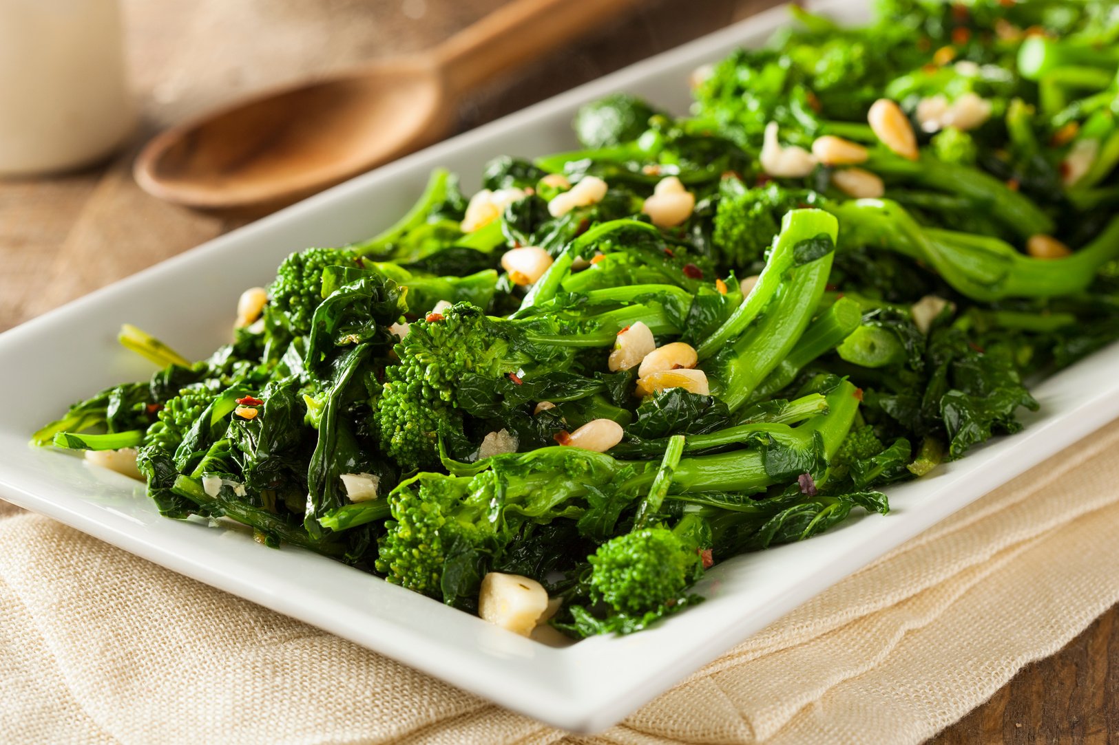 Homemade Sauteed Green Broccoli Rabe